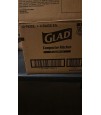 Glad 18 Gallon Compactor 4 count Trash Bags. 40320Boxes. EXW Chicago